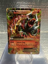 Pokémon M Houndoom EX 22/162 Breakthrough Ultra Rare Full Art Holo Mega 210HP HP on eBay