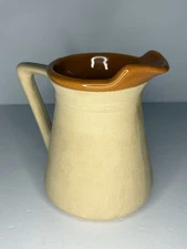 The Great American Stoneware Factory Vintage 28 oz. Teracotta Glazed Int Pitcher