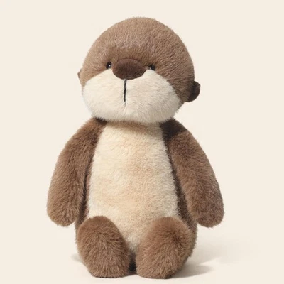 MARKENLOS 36cm Otter Plüschtier Baby Otter Kissen Kuscheltier Flauschig Geschenk für Kinde
