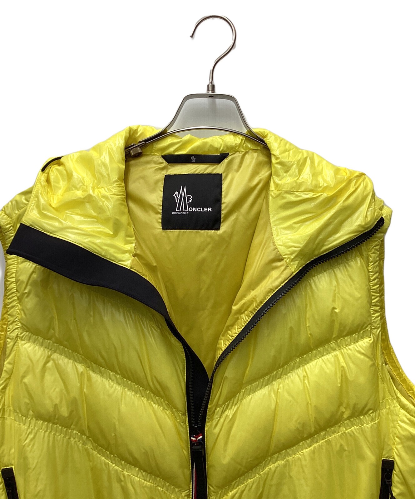 MONCLER GRENOBLE Down Vest/ Yellow/ Size 5 thumbnail 3