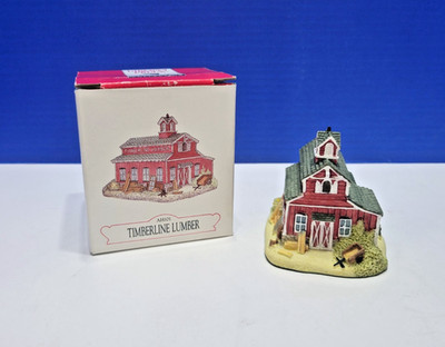 Vintage Liberty Falls Timberline Lumber Village Figure