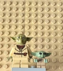 LEGO Authentic Star Wars Minifigures Yoda & Grogu (The Child)