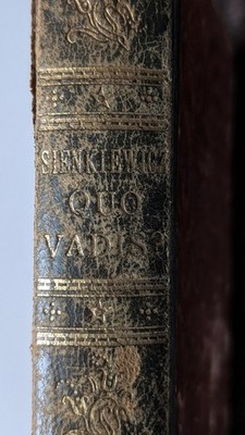 H. SIENKIEWICZ Quo vadis? Histor. Roman, antiquar., übersetzt v. W. Cremer, 1929