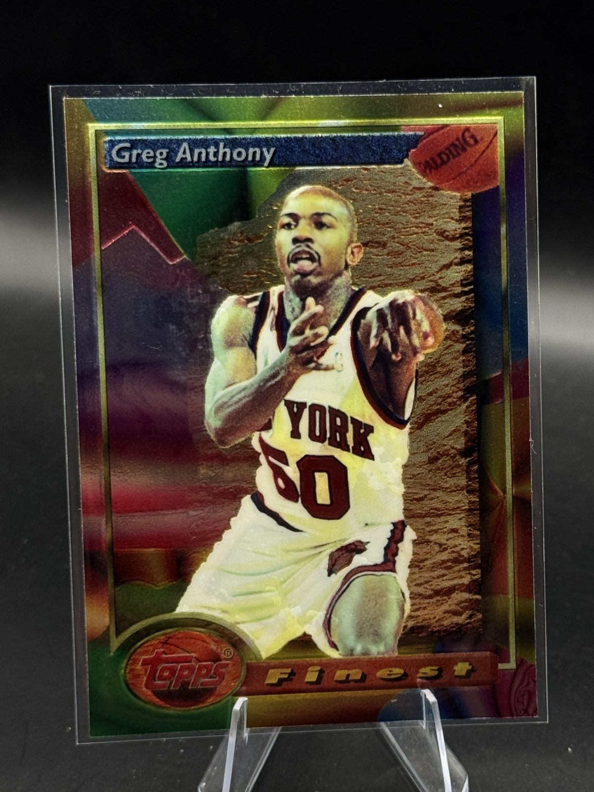 1993-94 Finest Greg Anthony #66 - New York Knicks