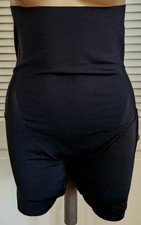 Women's FLEXEES by MAIDENFORM High Waist Thigh Slimmer FLS095 Shaper 3XL Black