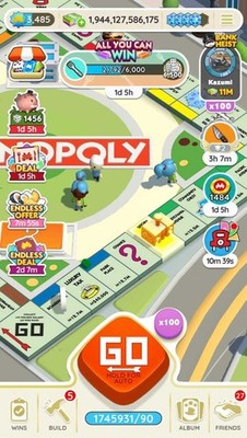 Monopoly Go Account with 1.7m dice