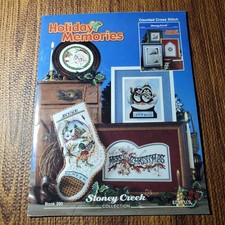 Holiday Memories Stoney Creek Collection Cross Stitch Book 390