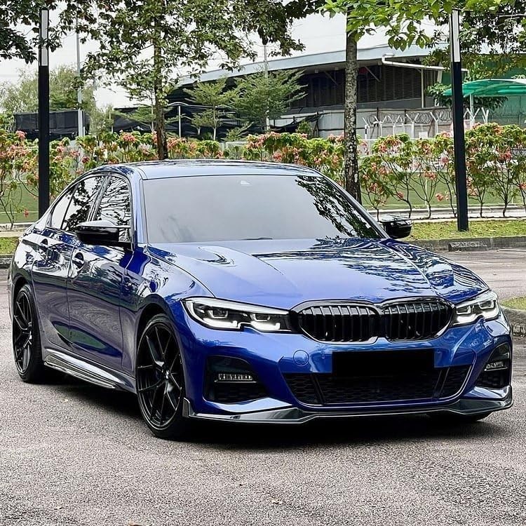 Front Bumper Lip Splitter for 2019-2022 BMW 3-Series G20 G28 M Sport