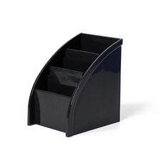 Storage Box PU Leather Phone And TV Remote Control Desk Organizer Holder Home