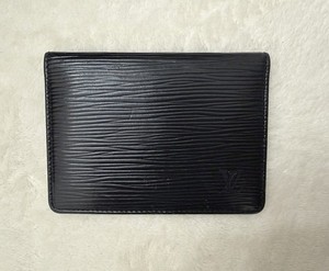 Authentic Louis Vuitton LV Card Wallet Epi Leather Bifold Vintage