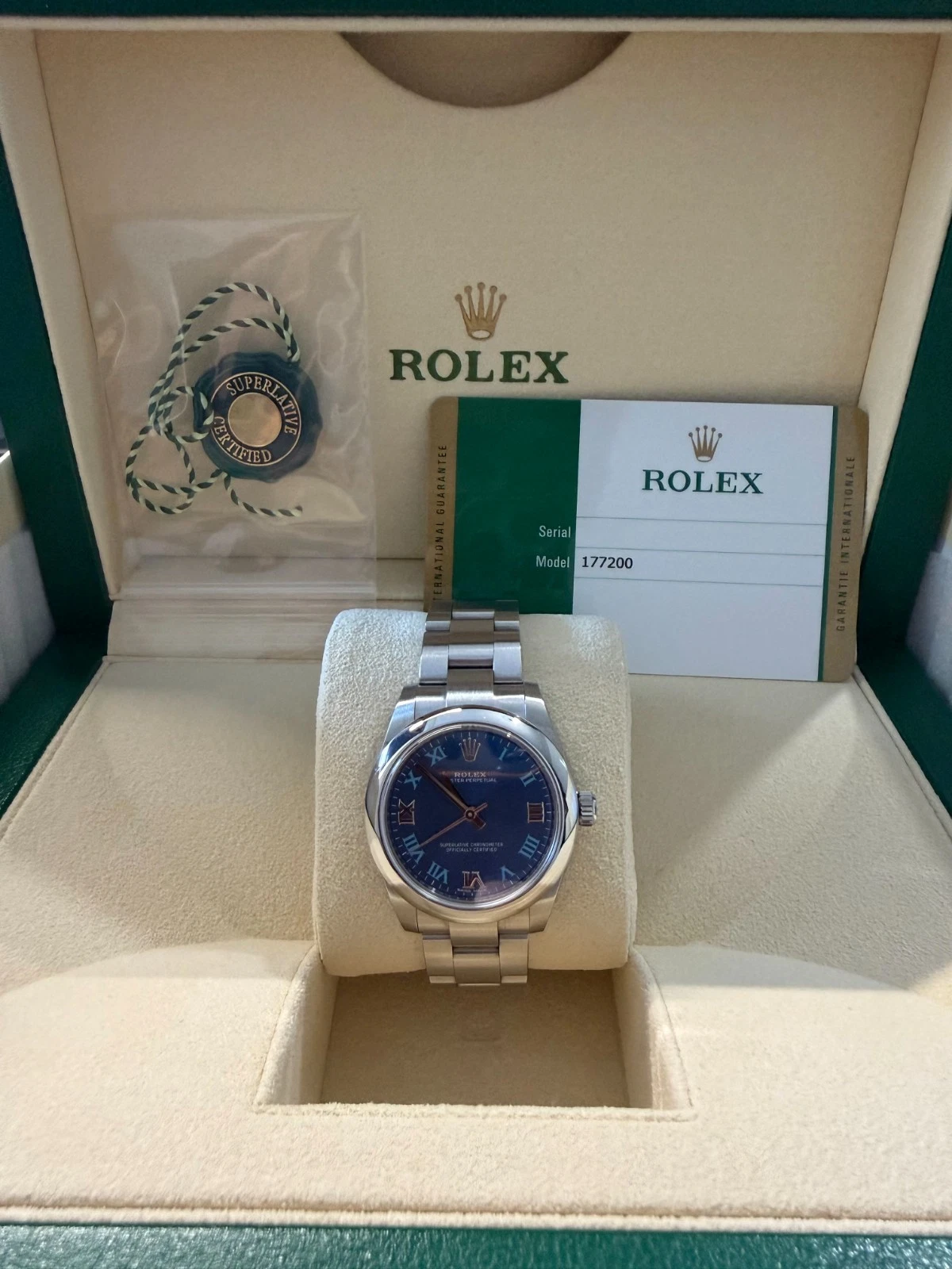 Rolex — Rolex Oyster Perpetual 31mm 177200 Full set with excellent condition
