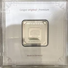 Geiger Edelmetalle 20g Silver Bar 999 Schloss Güldengossa German Mint