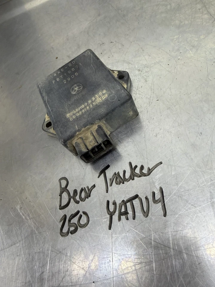 00 01 02 03 04 Yamaha Bear Tracker 250 2x4 OEM CDI ECU ECM Caja 4XE-85540-00-00 Foto 3 de 3