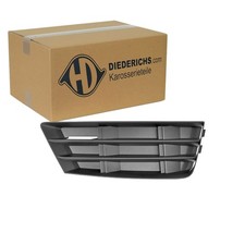 DIEDERICHS BLENDE SCHWARZ STOßSTANGE RECHTS passend für AUDI A4 | 1020048