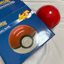 Pokemon Monster Ball Ceramic Coin Bank 2016 With Box