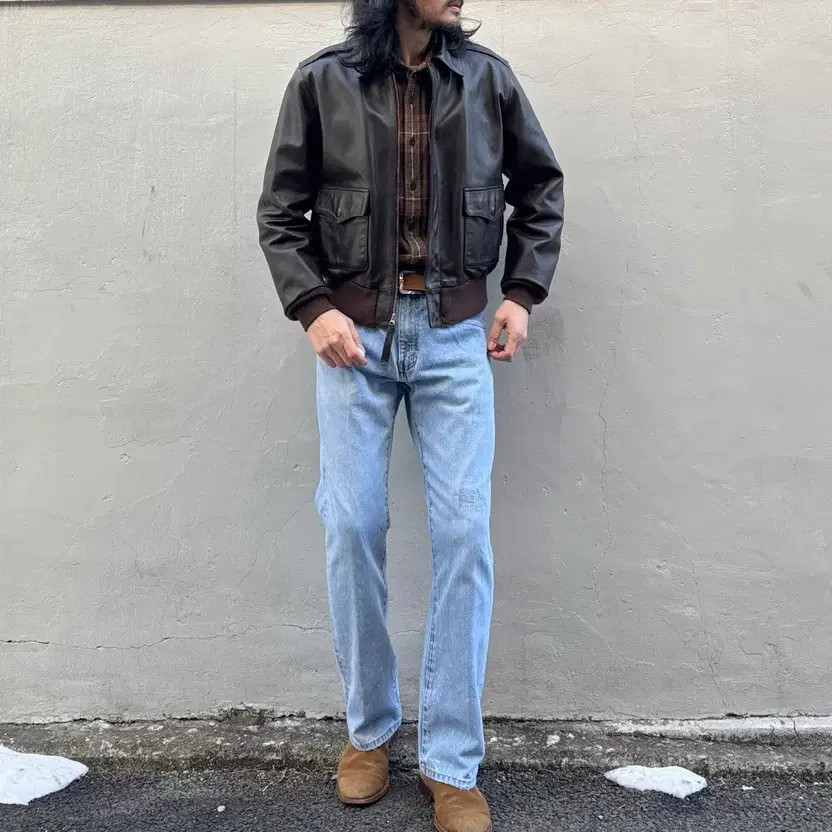 Levi's 517 Boot Cut Jeans Repair thumbnail 2