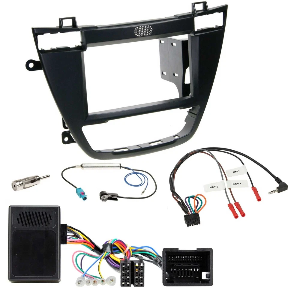 JVC USB Bluetooth 2DIN DAB Lenkrad Autoradio für Opel Insignia ab 08 schwarz - Bild 3 von 4