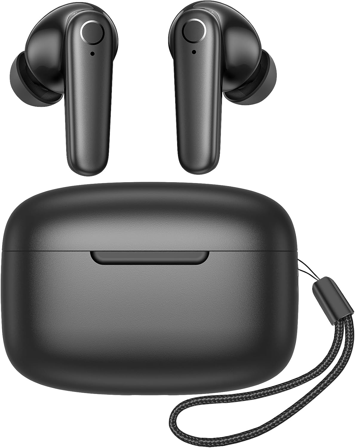 Wireless Bluetooth 5.3 Earbuds with 60H Playtime Deep Bass Stereo Sound-image