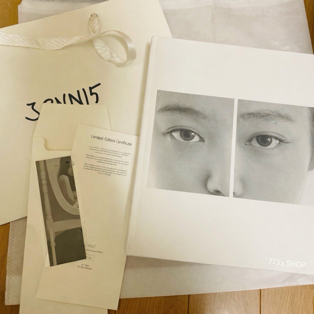 JENNIE J2NNI5 BLACKPINK Limited Edition photobook  Bookmark Used FS FedEx