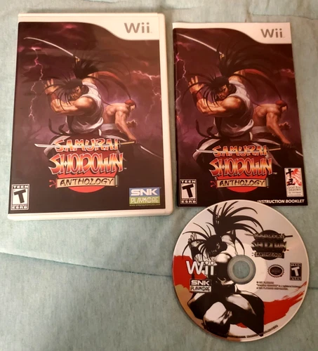 SAMURAI SHODOWN ANTHOLOGY (Nintendo Wii) 1,2,3,4,5,6 fighting games Wii u
