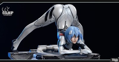 SlapStudio エヴァンゲリオン 綾波レイ　JACK-O1/4 Official Slap Studio Jack-O Rei Ayanami Mari Makinami 1/4 Statue