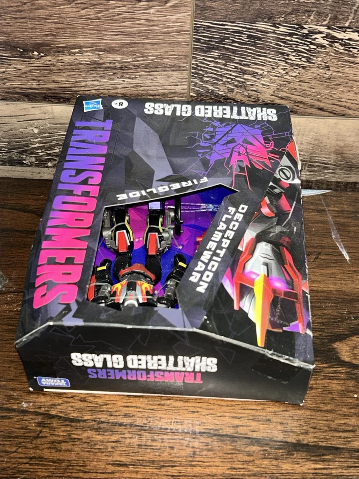 Transformers Shattered Glass FLAMEWAR & Fireglide Deluxe Class . - Image 3 of 4