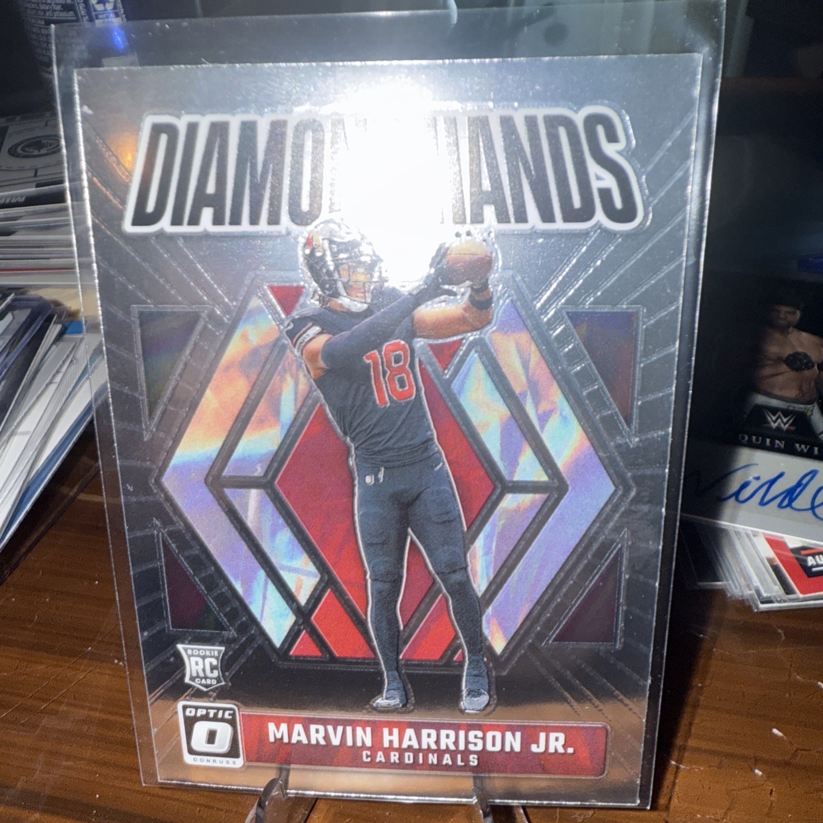 2024 optic marvin harrison jr diamond hands