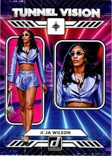 2025 Donruss WNBA #13 A'ja Wilson Tunnel Vision