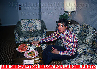 MICHAEL JACKSON 1986 MJs AWARDS ROOM 1xRARE8x10 PHOTO