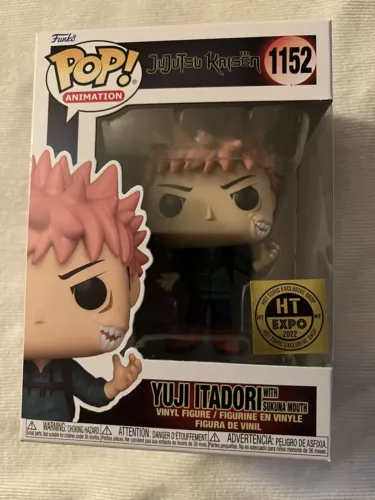 2022 Funko POP! Anime Hot Topic Exclusive Yuji Itadori with Sukuna Mouth #1152