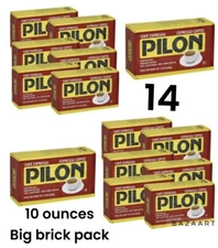 Cafe Pilon Coffee Ground espresso  coffee (14 Packs) 10 oz each Black coffee