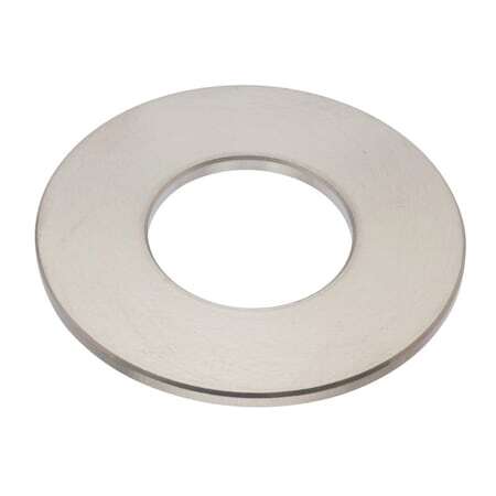 Zoro Select Z0624-188 Flat Washer, For Screw Size 1 1/8