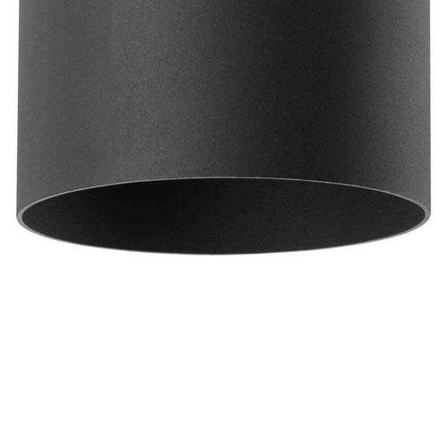 Progress Lighting 5" Black Outdoor Modern Wall Cylinder for Outdoor Spaces - Picture 15 of 16