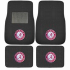 New 4pc NCAA Alabama Crimson Tide Car Truck SUV Front Rear Carpet Floor Mats Set