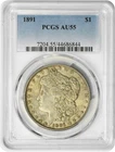 1891 Morgan Silver Dollar AU55 PCGS