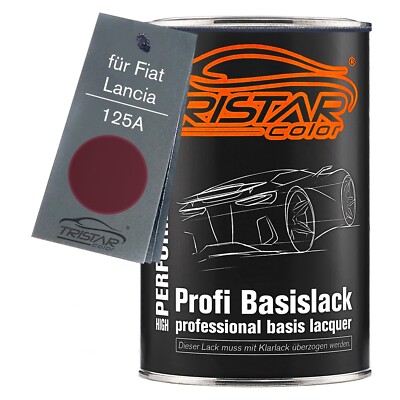 Autolack Dose spritzfertig für Fiat Lancia 125A Rosso Forge Metallic 1,0L