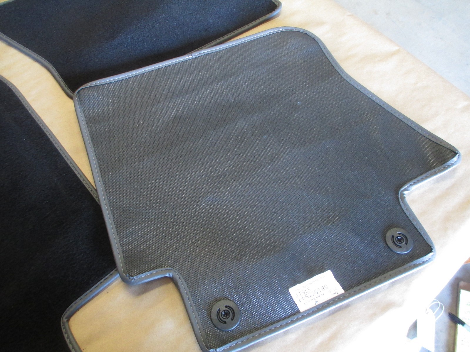 Maserati Carpet Set - Black # 969411600