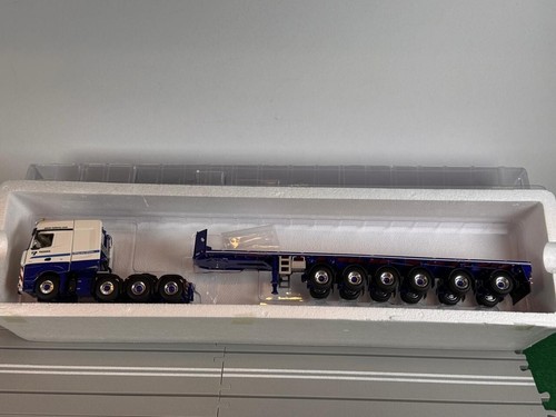 WSI truck models, MB Arocs MP4 Big Sp 8X4 + Ballast Trailer 6 Axle ,PREMIUM LINE - Picture 13 of 16