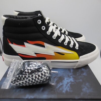 Revenge X Storm High-Top Black Flame Mens Size 11 Extra
