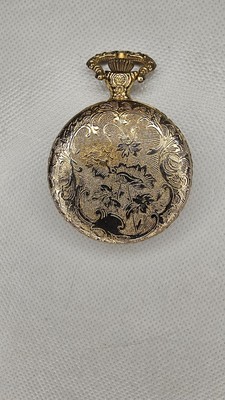 Working Windup Geneva Antimagnetic U.S.S. Constitution Pocket Watch Working Windup Geneva Antimagnetic U.S.S. Constitution  main image 2