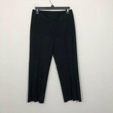 The Limited Size 2 Black Stretch Cropped Dress Pants