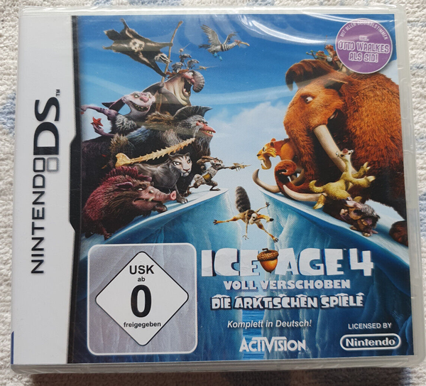 Ice Age 4 - Voll Verschoben (Nintendo Ds, 2012) Neu Ovp-image