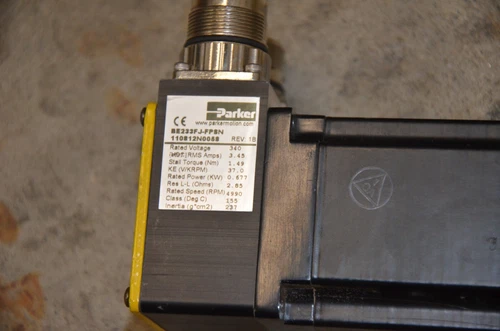 GOOD USED  PARKER BE233FJ-FPSN / BE233FJFPSN BE Servo motor Compumotor