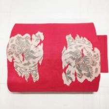 Japanese Kimono pure silk nagoya  obi ,extreme elegance Kinshari interior