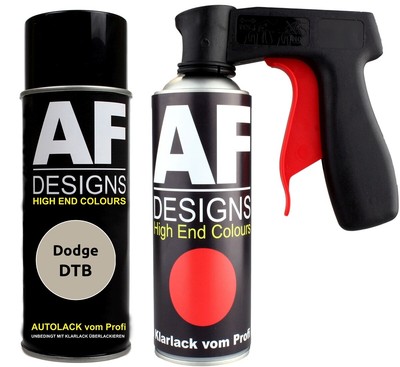 Spraydose Griff für Dodge DTB Oyster Gold Crystal Metallic Klarlack Handgriff