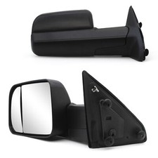 Manual Telescoping Towing Mirrors Fit 09-18 Dodge Ram 1500-4500 Truck Trailer Manual Telescoping Towing Mirrors Fit 09-18 Dodge Ram 1500-4500 Truck Trailer