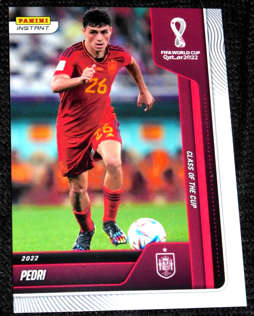 2022 Panini Instant FIFA World Cup Qatar Class of the Cup ~Pedri #27 Spain