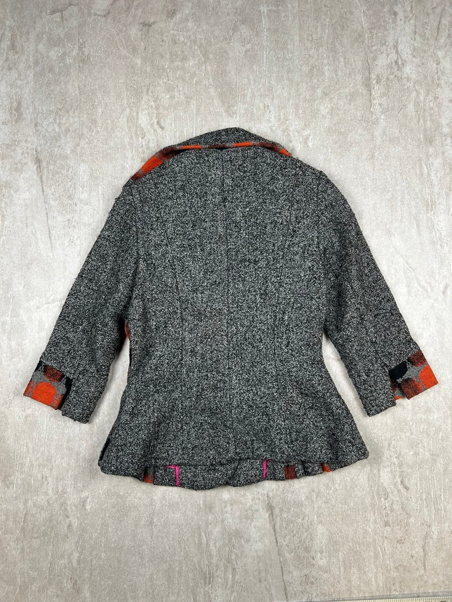 ジャケット・アウター EAPHI WOOL TWEED JACKET Eaphi wool tweed jacket gray