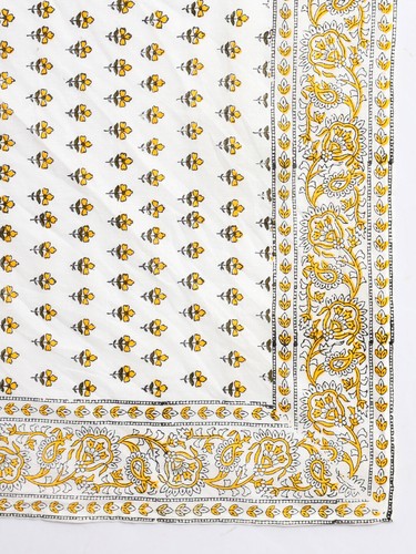 Hand Block Print Women Square Dupatta Bandana Scarf Indian Cotton Fabric Scarves - Picture 38 of 57