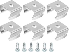 Rope Light Mounting Clips, 50 Pack Wall Channel Mounting Holder Accessories for 